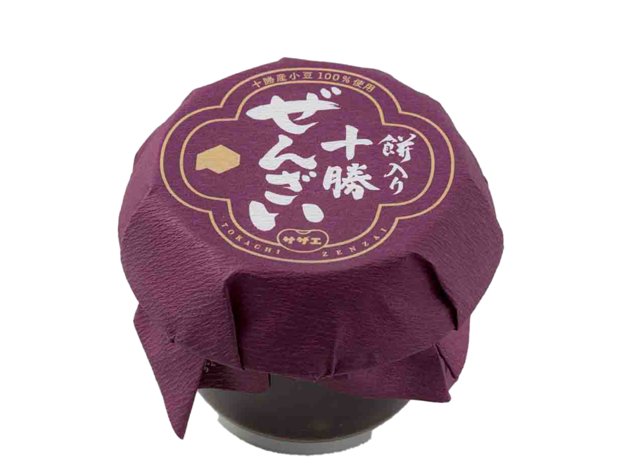 @しぜんそざい 餅入り十勝ぜんざい | お品書き | サザエ食品株式会社