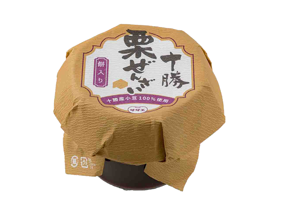 十勝餅入り栗ぜんざい | お品書き | サザエ食品株式会社