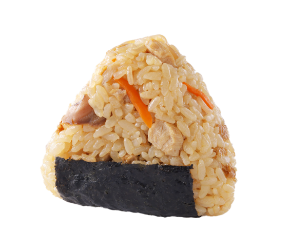 やさしい旨み<br>とりめしおむすび